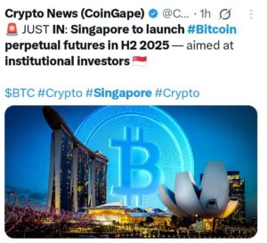 Singapore to launch Bitcoin
