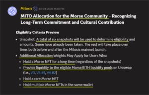 Mitosis Airdrop