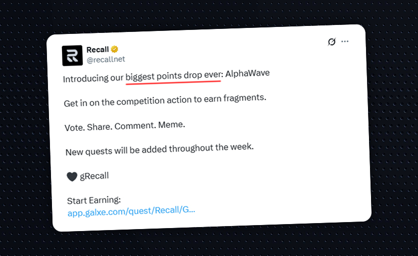 Galxe Quest Plus AlphaWave