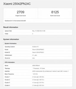 Xiaomi 15S Pro