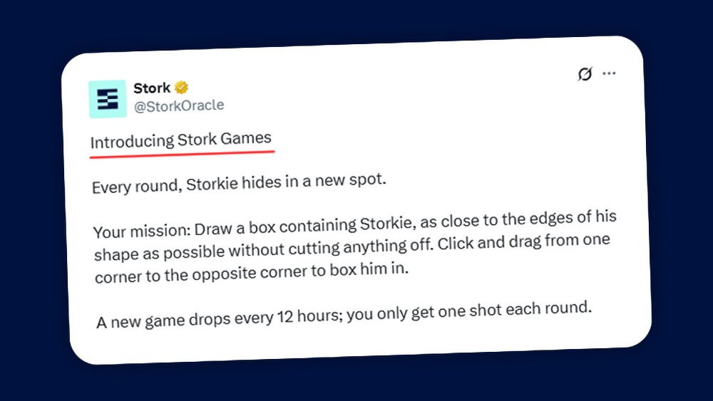 New Daily Game from Stork Plus a Free Airdrop