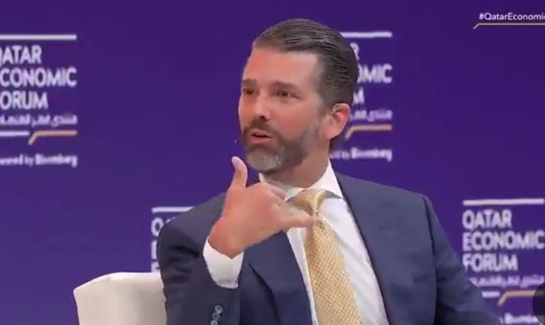 Donald Trump Jr, We Got Into Cryptocurrency